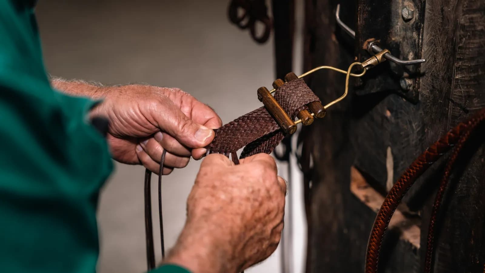 Leather Plaiting