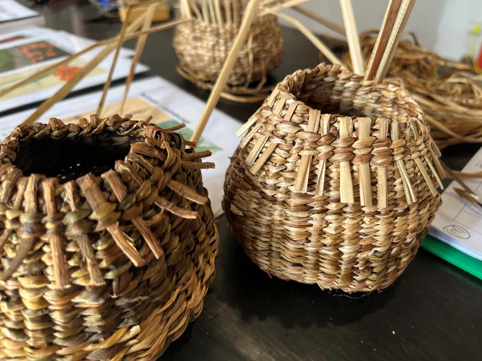 Basketry - Small Twined Basket