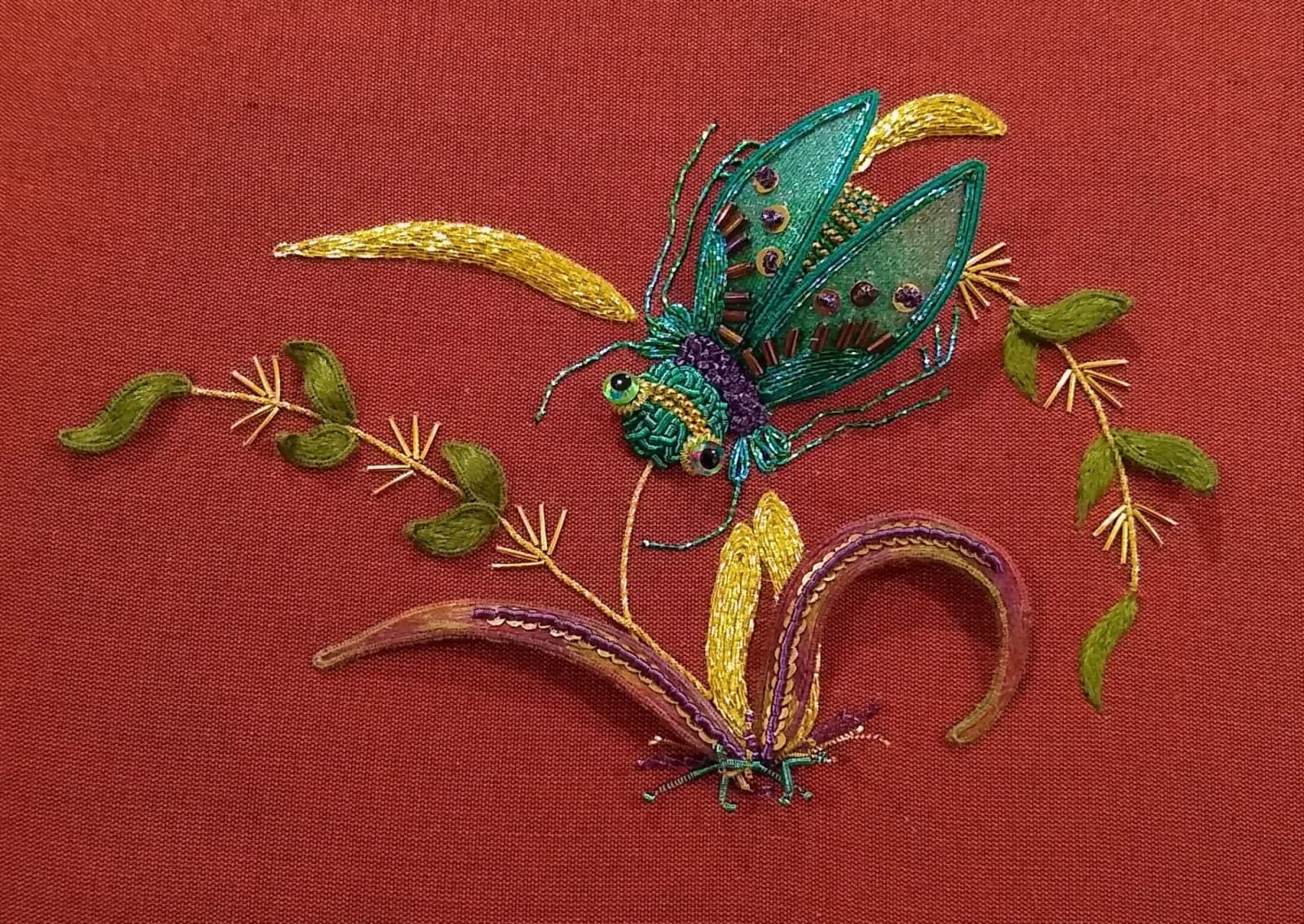 Embroidery - Stumpwork and Goldwork