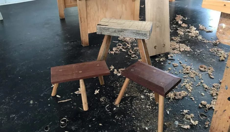 Vernacular Furniture Making: Three-Legged Stool