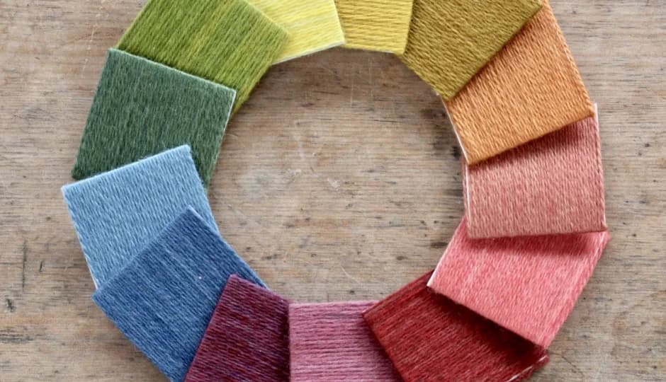 Natural Dye - Colour Rainbow - Wool